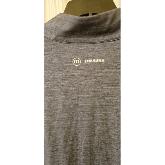 Travis Mathew Golf 1/4 Zip Pullover Long Sleeve - Men's Size 2XL - Blue - Picture 6 of 8